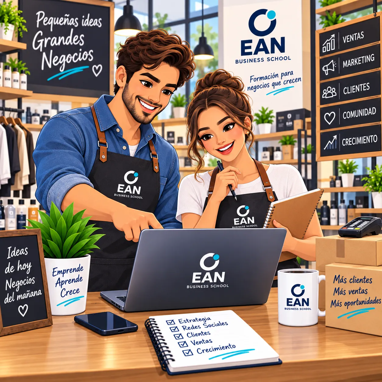 Emprendedores y dueños de negocio