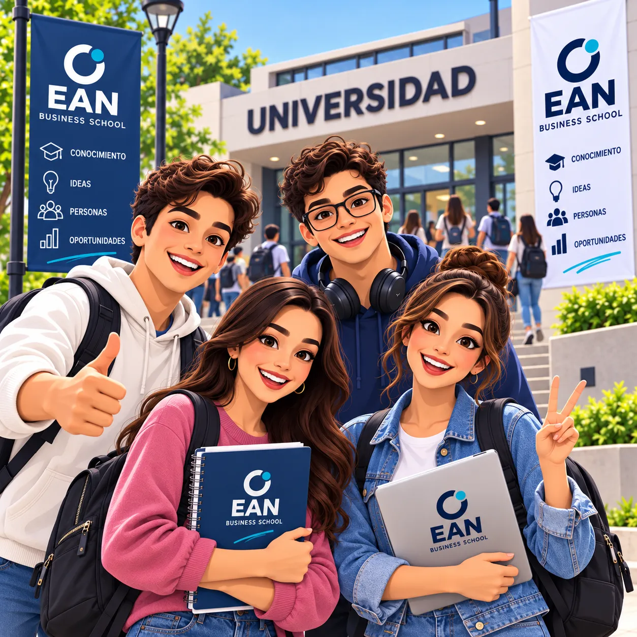 Estudiantes y profesionales