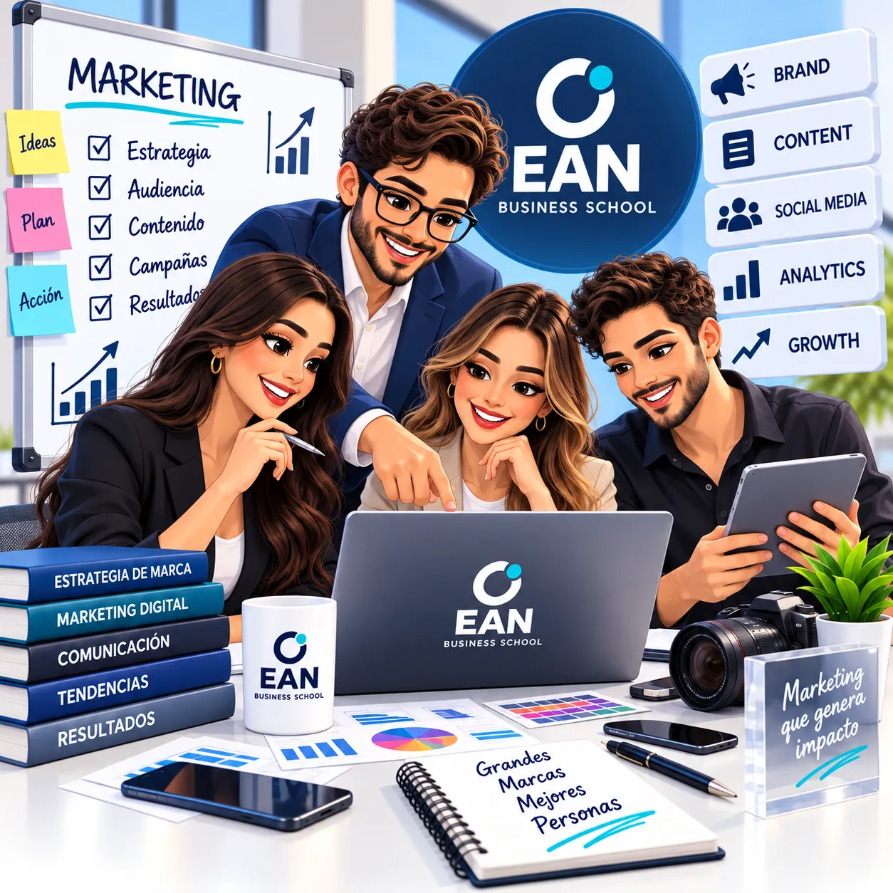 Profesionales de marketing