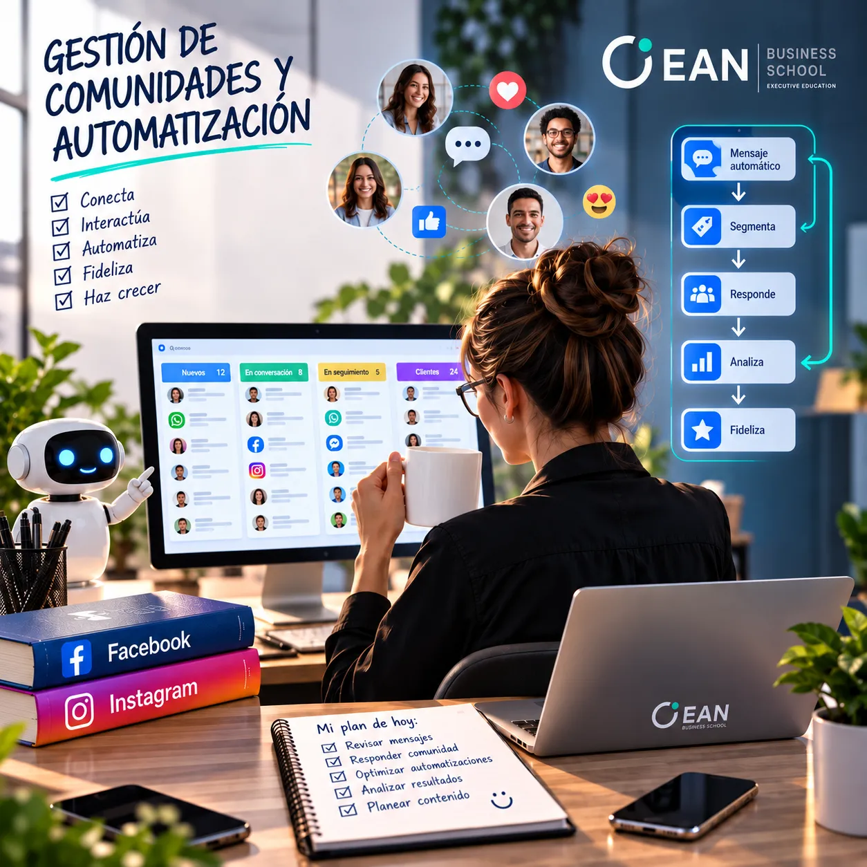 Gestión de comunidades y automatización